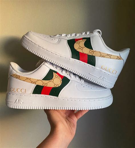 cheap gucci nike shoes|gucci air force 1 shoes.